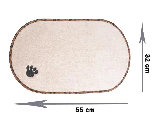 Pet Food Mat, Non-Slip & Washable