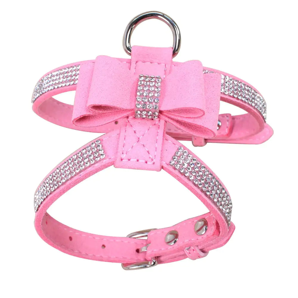 Glamorous Pet Safety Harness and Leash