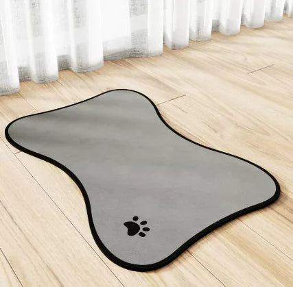 Pet Food Mat, Non-Slip & Washable
