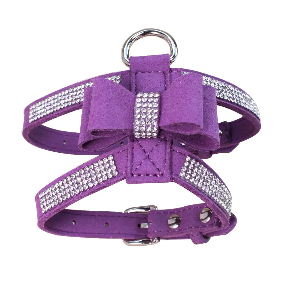 Glamorous Pet Safety Harness and Leash
