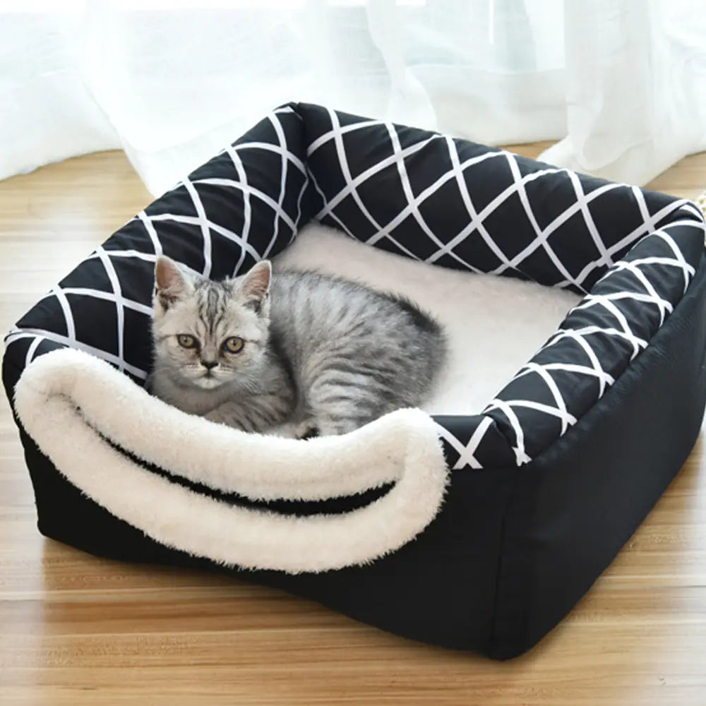 Dog and Cat Bed Villa - Dual Use Space Capsule